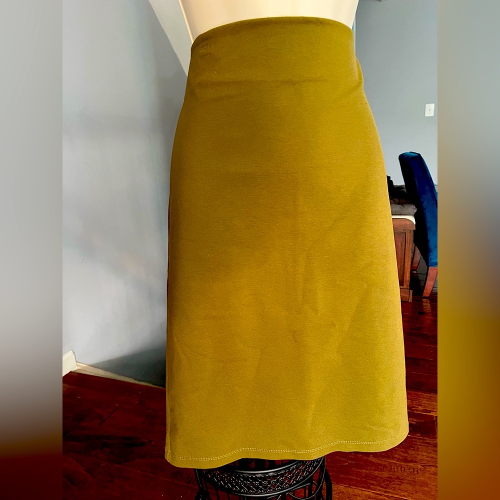Olive skirt